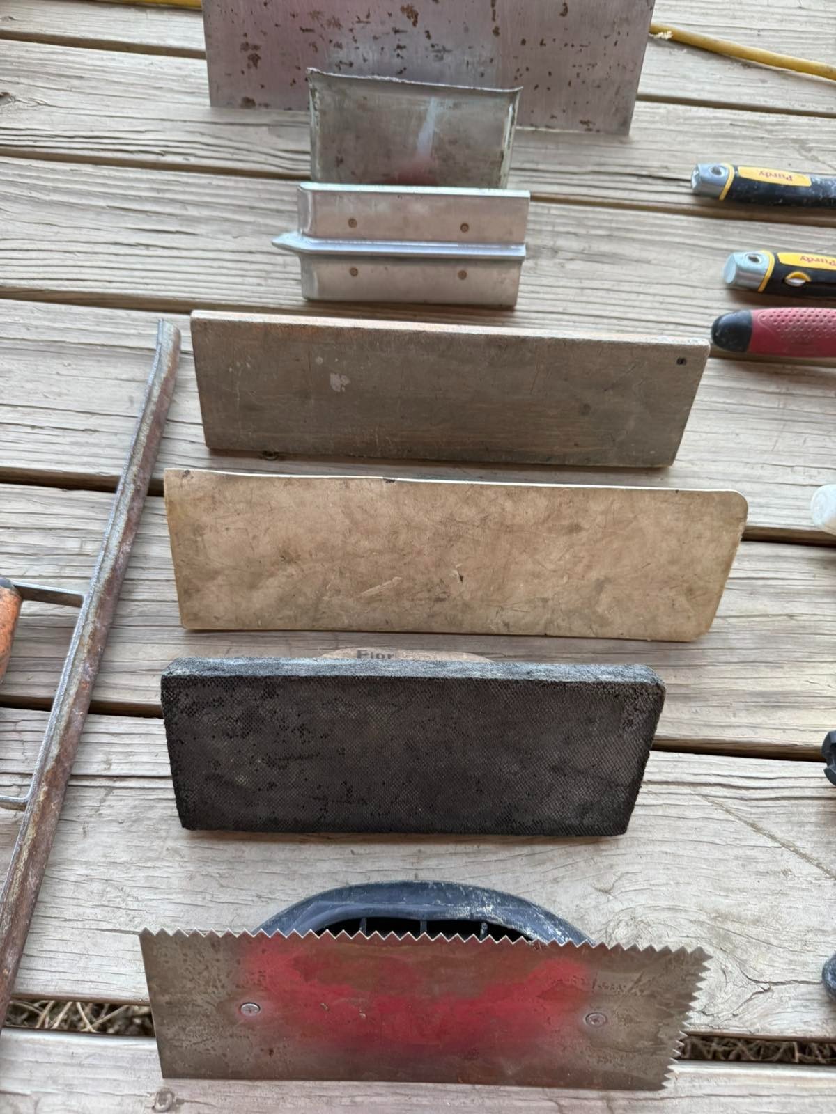 Mixed Masonry Drywall Finishing Tool Lot