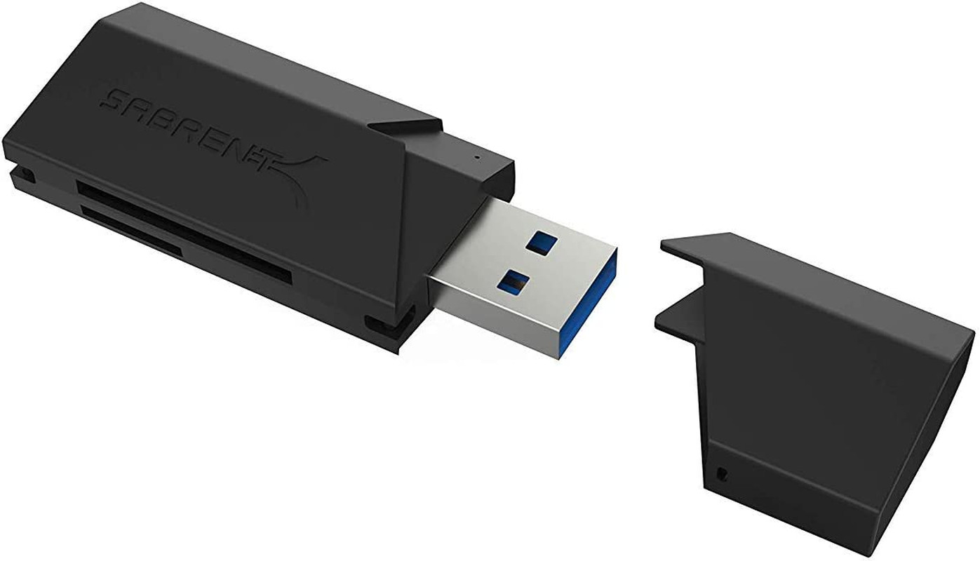 Lightning-Fast 2 Slot USB 3.0 Card Reader for All Your Devices!