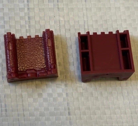 Stratego Fantasy Edition 2 Blank Red Army Pieces Replacement Parts