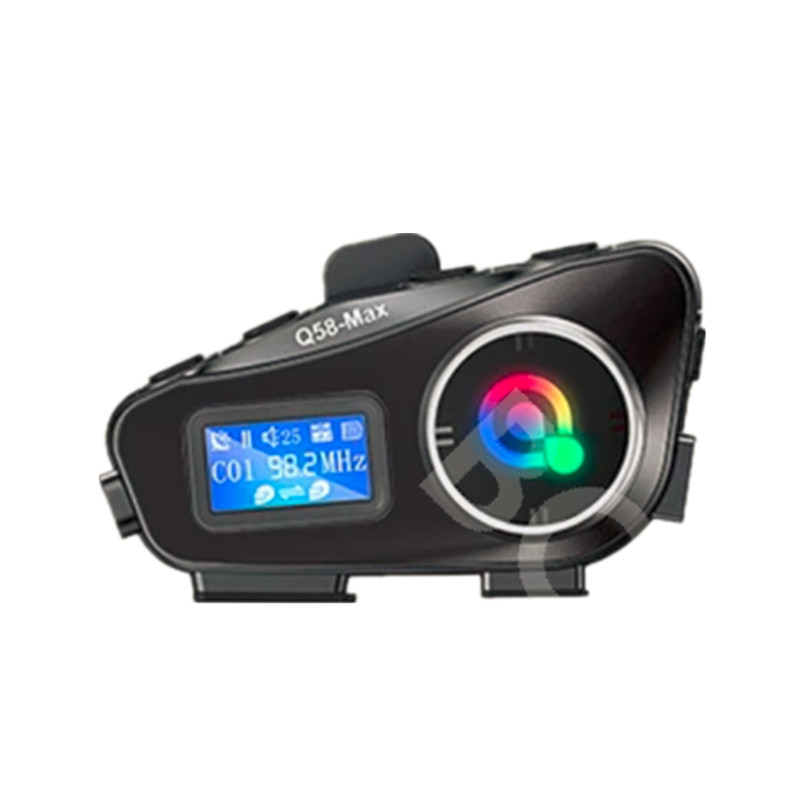 Motorcycle Bluetooth Intercom Headset Communication Share Helmet Kit Waterproof