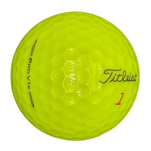 Titleist Pro V1X 2024 Yellow Mint AAAAA 24 Used Golf Balls 5A