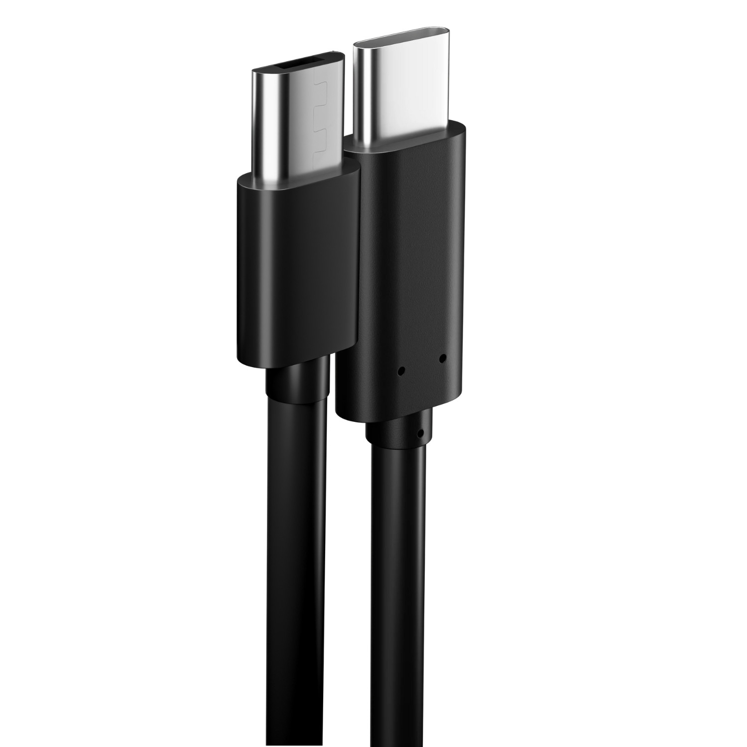 USB Type C to Micro 5V/2.4A Data & Sync Transfer OTG charging cable - Black Lot