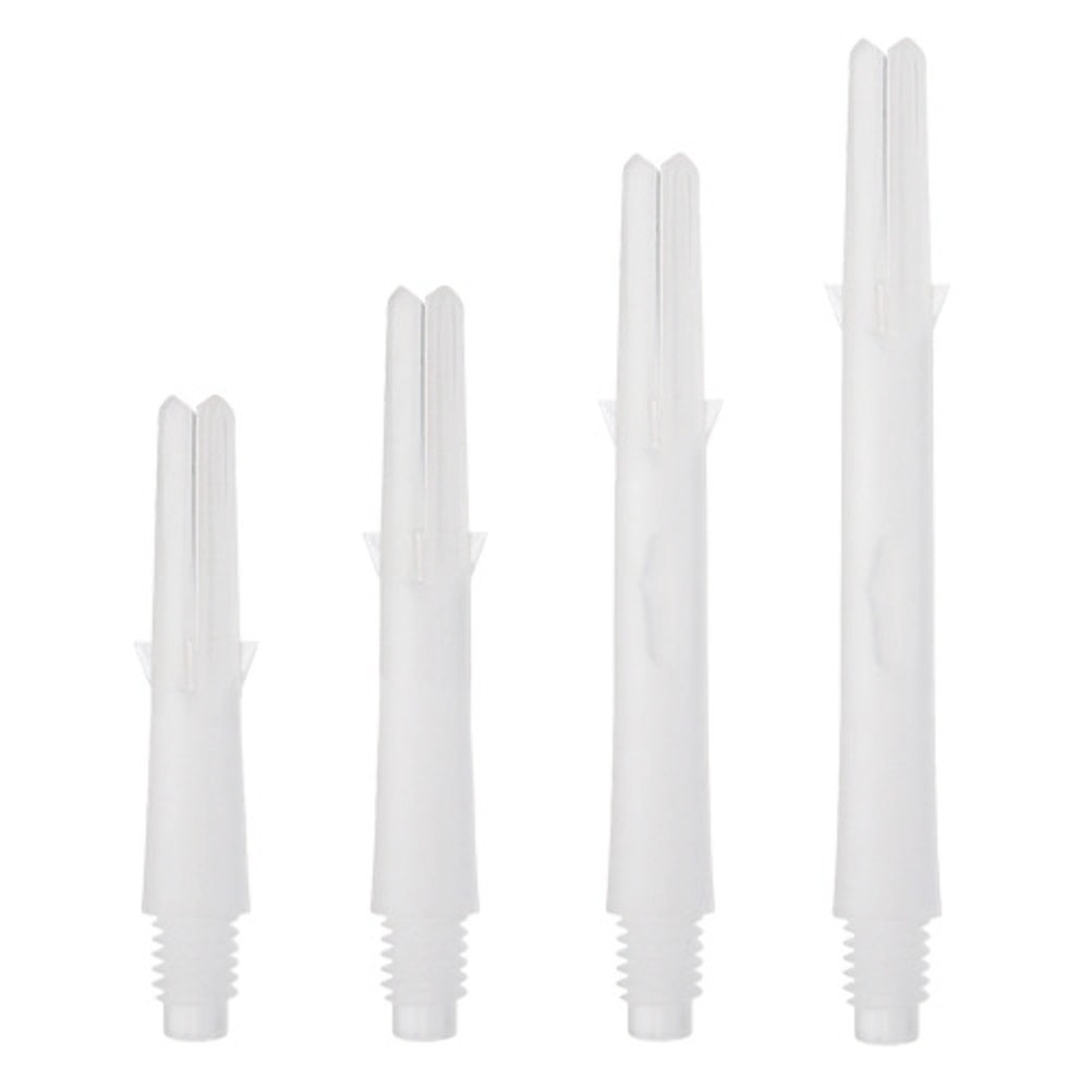 L-Style L-Shaft Straight Locked Milky White Dart Shafts - 330