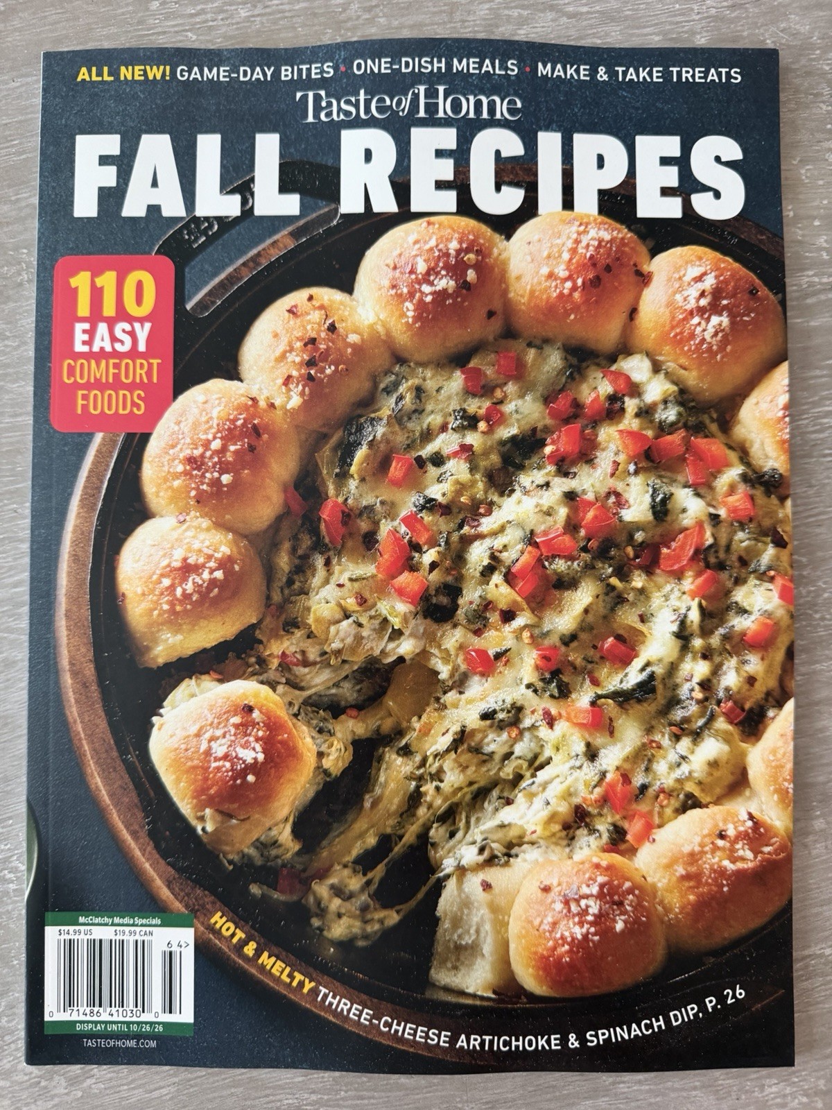 Taste of Home Magazine 2026: Fall Recipes