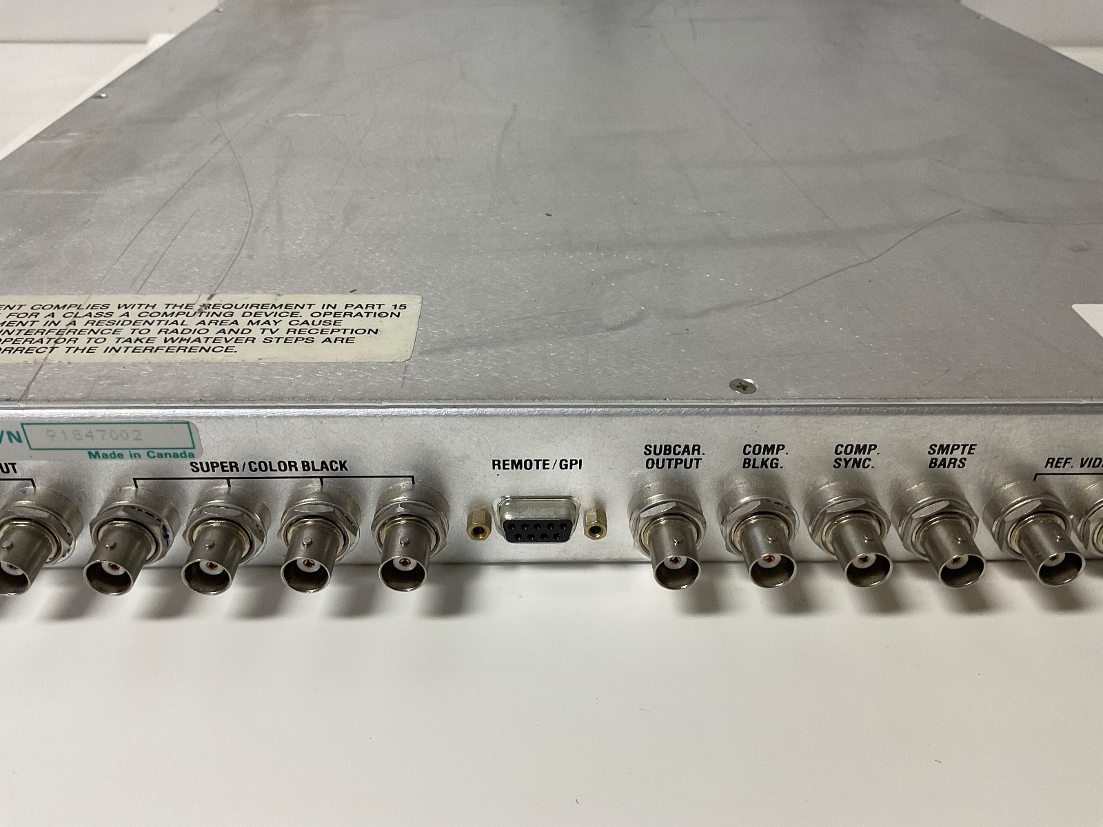 Digital Processing Systems Inc DPS-285 SYNC / Test Signal Generator