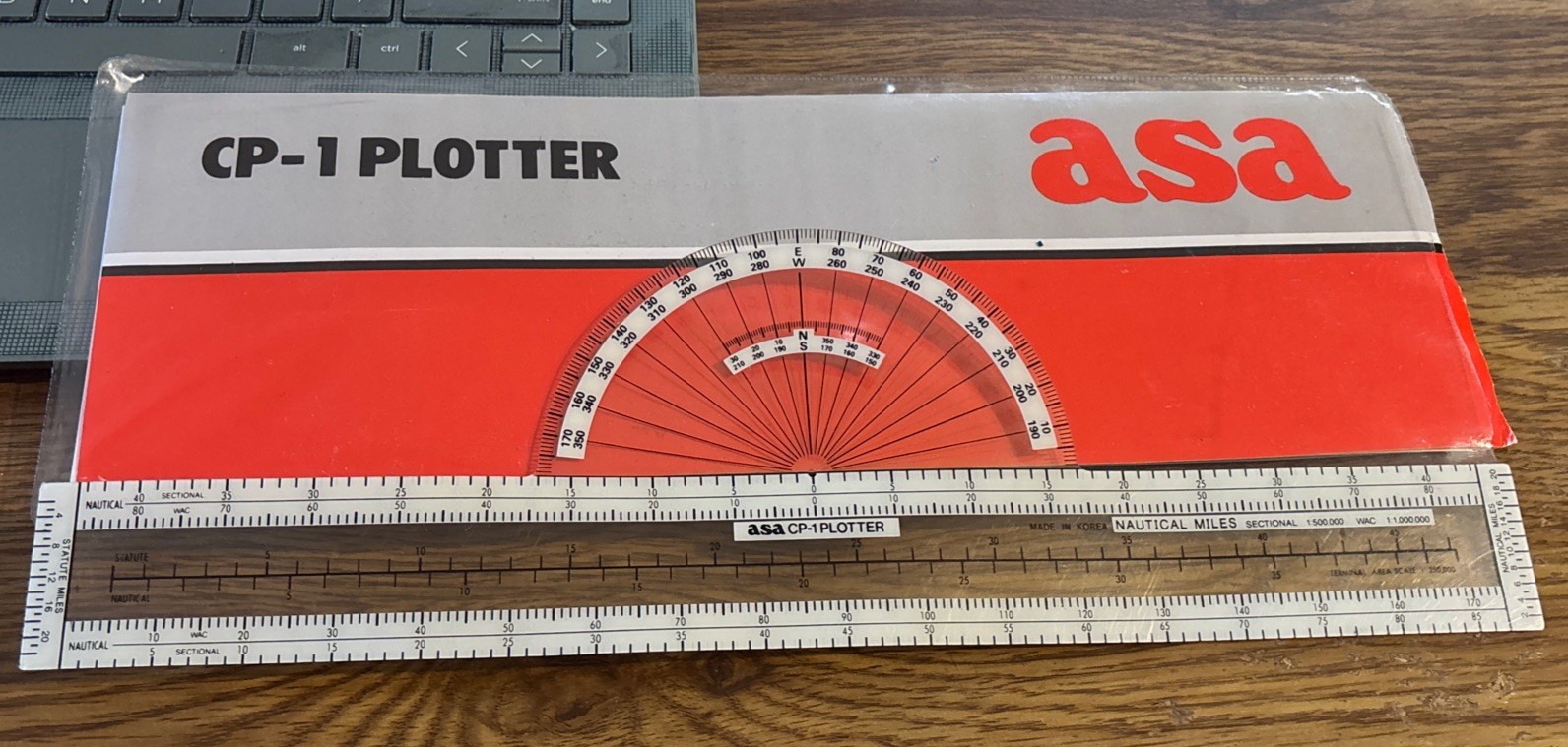 ASA CP-1 Plotter 1987 Made In Korea, with clear plastic Sleeve