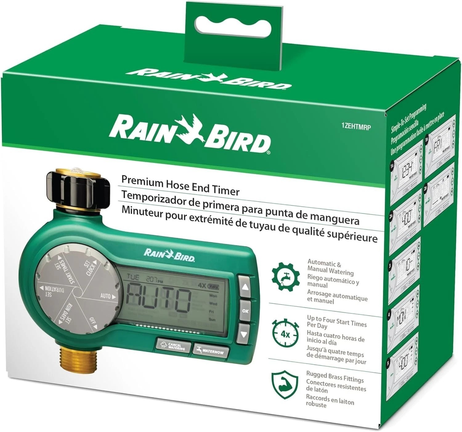1ZEHTMRP Professional Grade Electronic Digital Hose End Timer/Controller, On...