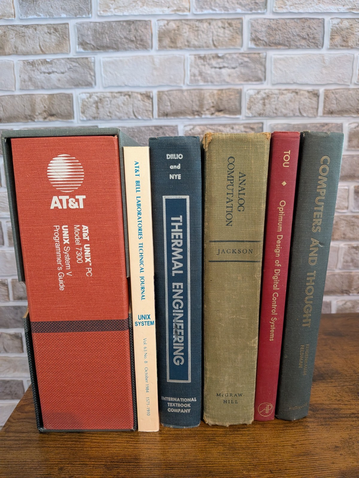 Bell Labs Engineer's Personal Technical Library | Vintage UNIX, Analog Computing