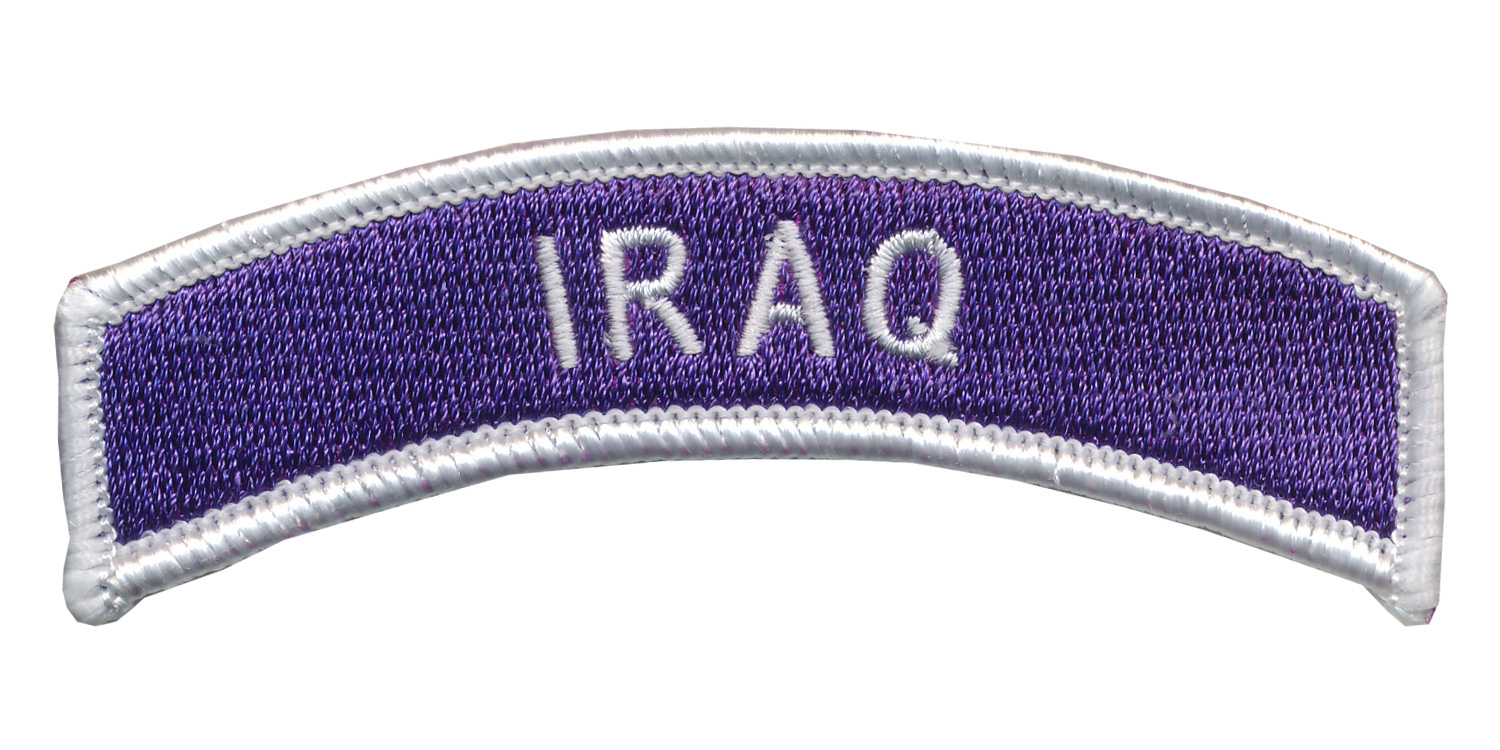 IRAQ Combat Veteran - Purple Tab - OIF - Ranger - USMC - Army  - Military Merit