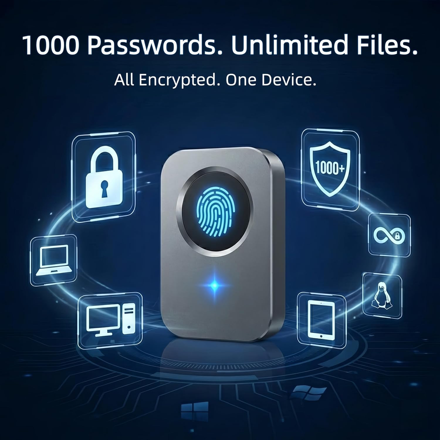 Windows Hello Fingerprint Reader for Windows 11 10, Offline Physical Security Va