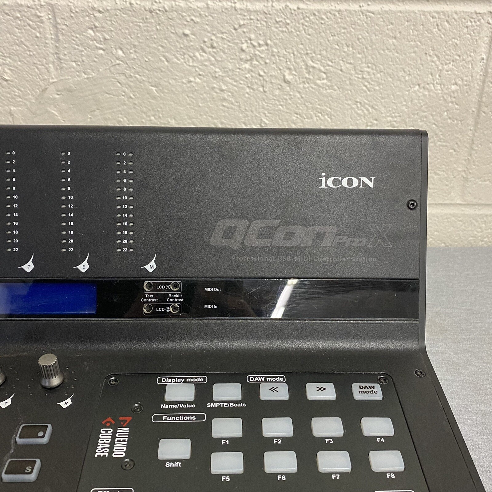 Icon QCon Pro X USB MIDI Control Surface DAW Controller w/ Motorized Faders