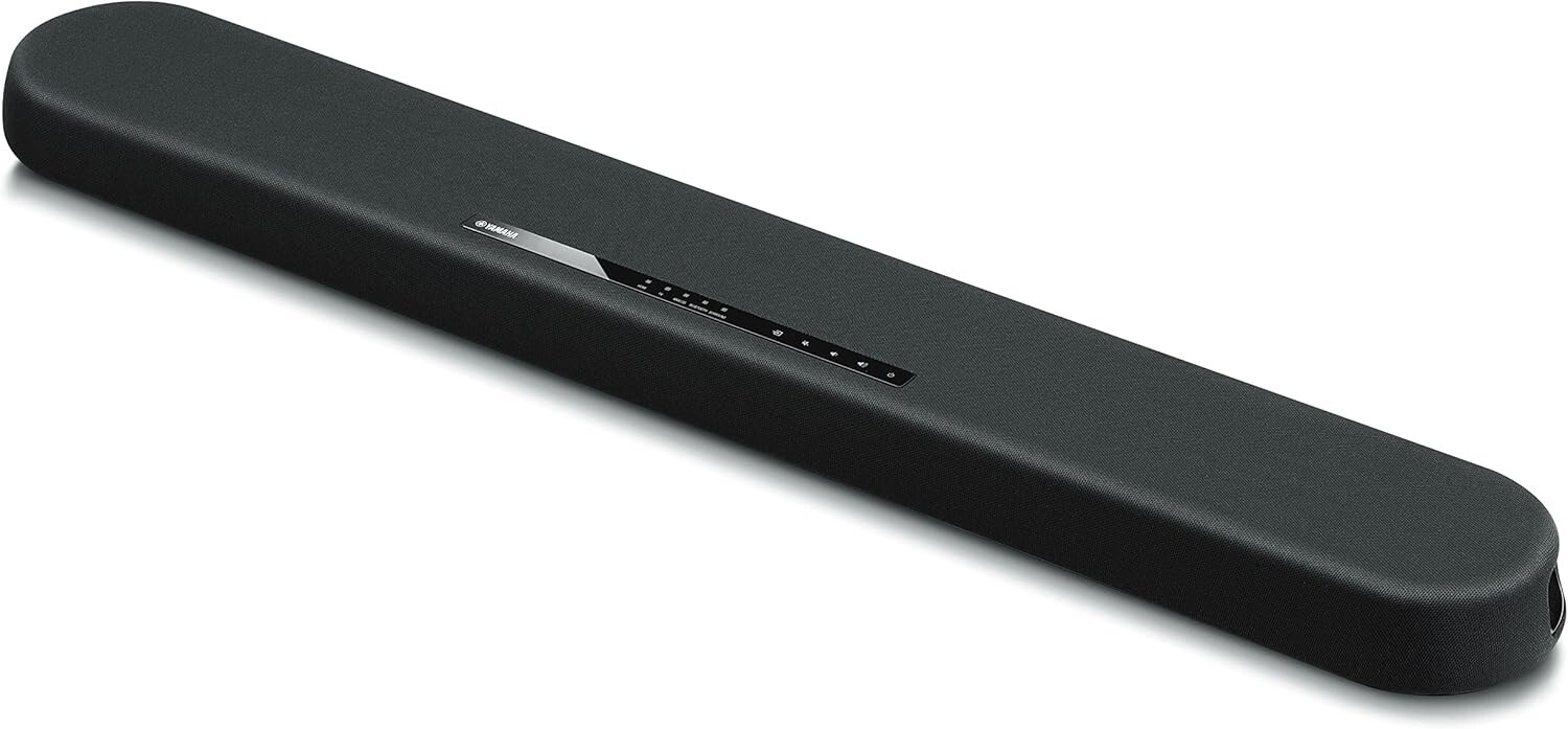 ATS-1090 Yamaha 35in Wide Soundbar Dual inBar Subwoofers Black