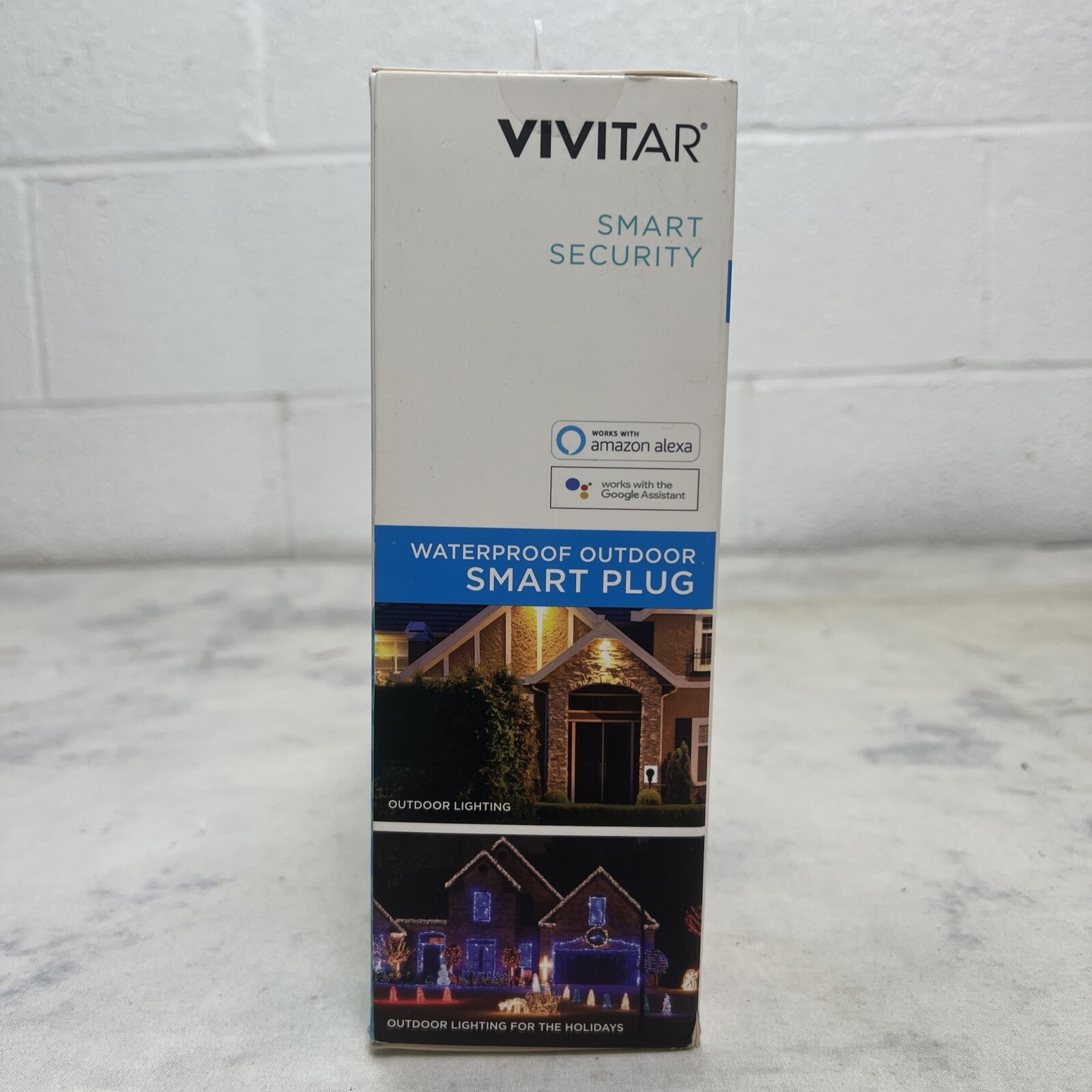Vivitar Smart Security Waterproof Outdoor Smart Plug-Alexa and Google Assistant