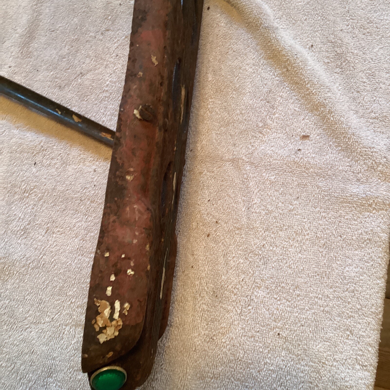 VINTAGE BICYCLE REAR CARRIER RACK 8 HOLE