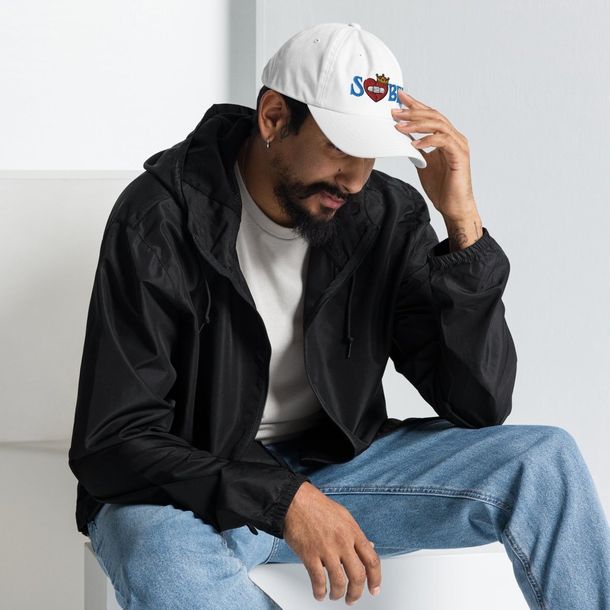 Royal Recovery Cap - Sober Regal Heart Embroidered Hat