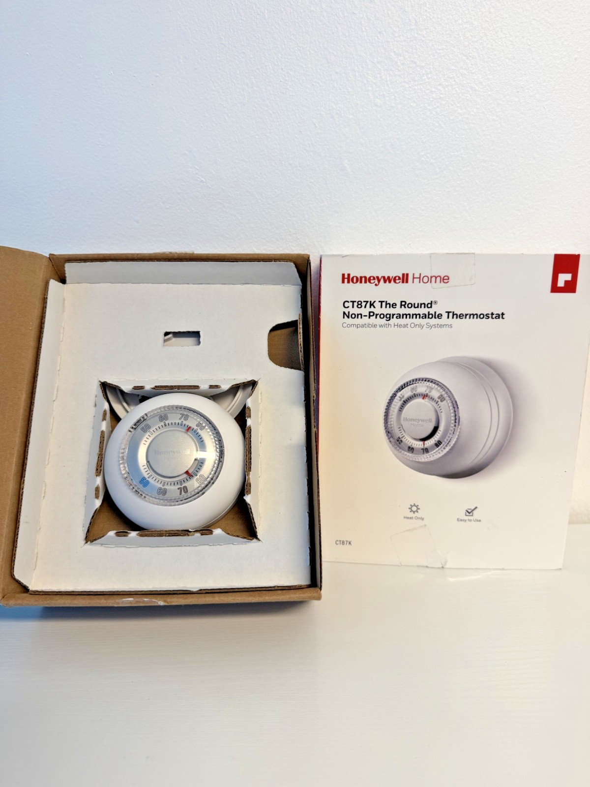 ✅ Honeywell CT87K1004 Non- Programmable Thermostat - White