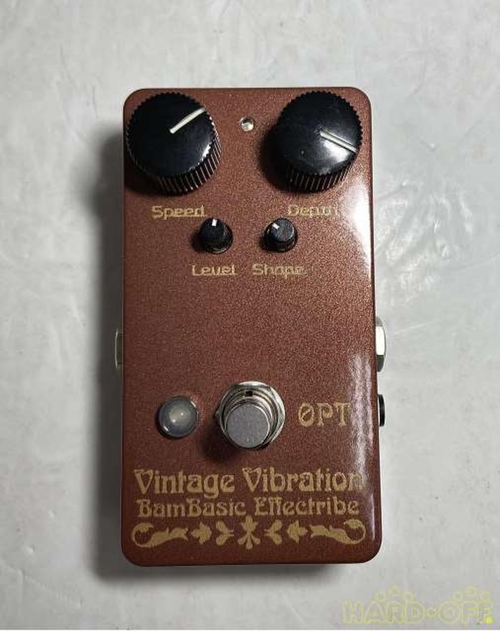 BAMBASIC VINTAGE VIBRATION OPT Effect Pedal