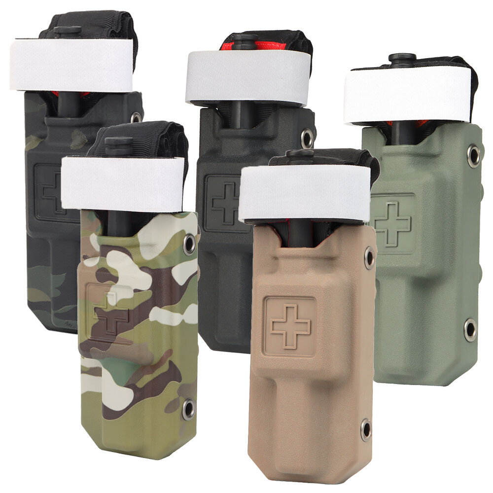 Tactical Emergency Tourniquet TQ Holder for Outdoor Portable First Aid Equipment