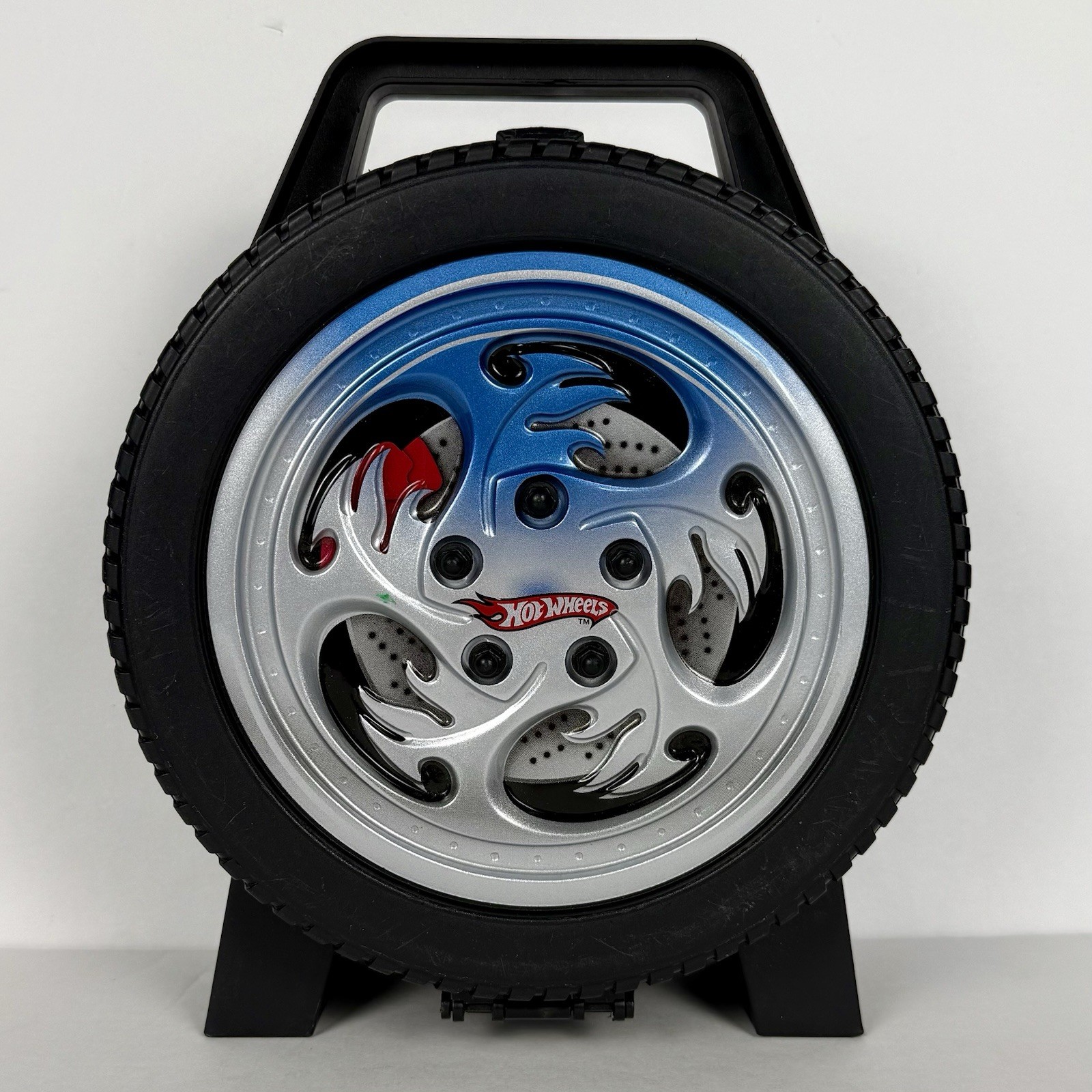 Hot Wheels Tire Rally Carrying Case - Storage Holds up to 30 Cars - Tara Toys