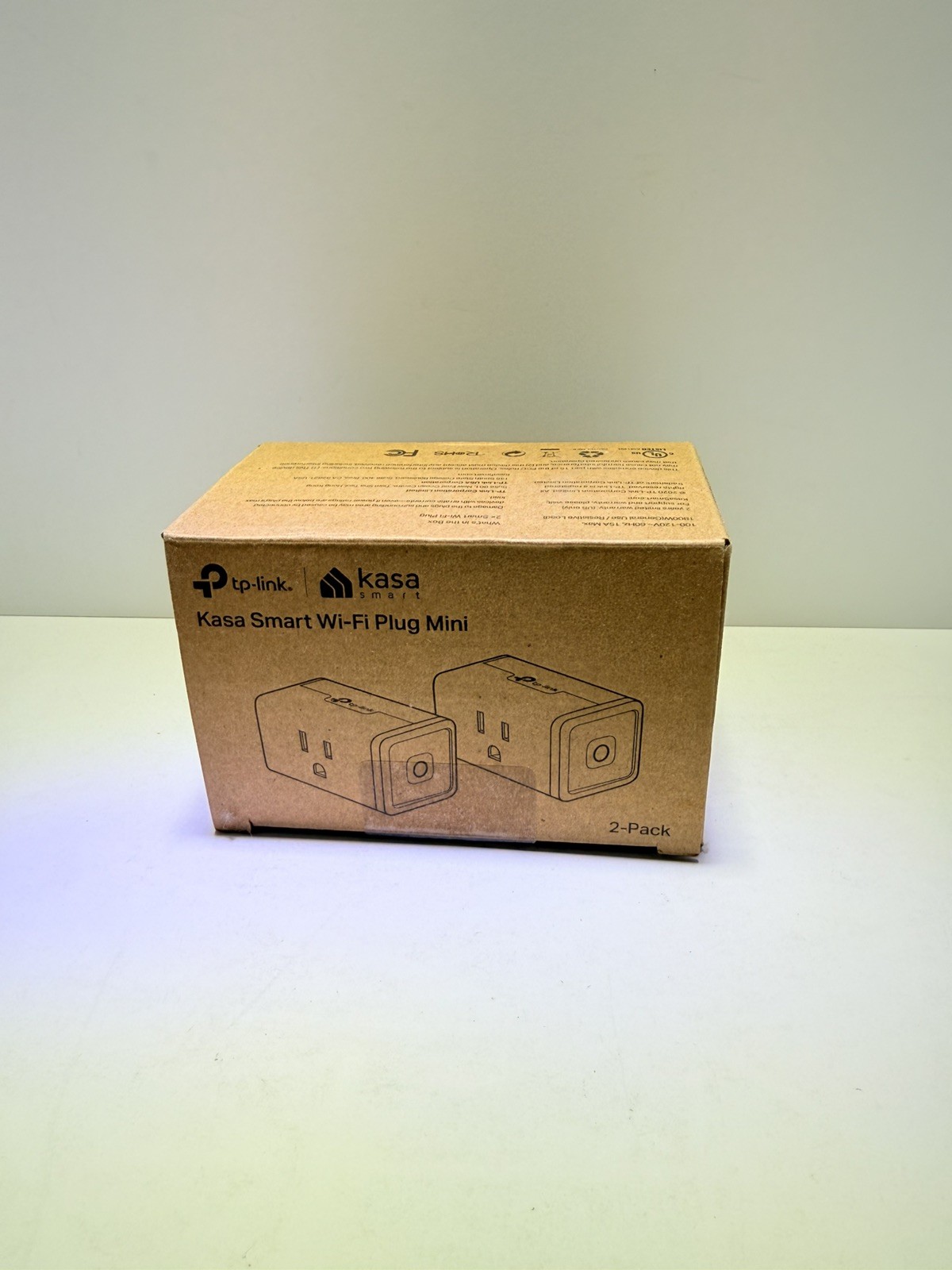 2 Pack - NEW TP-Link Kasa Smart Wi-Fi Plug Mini