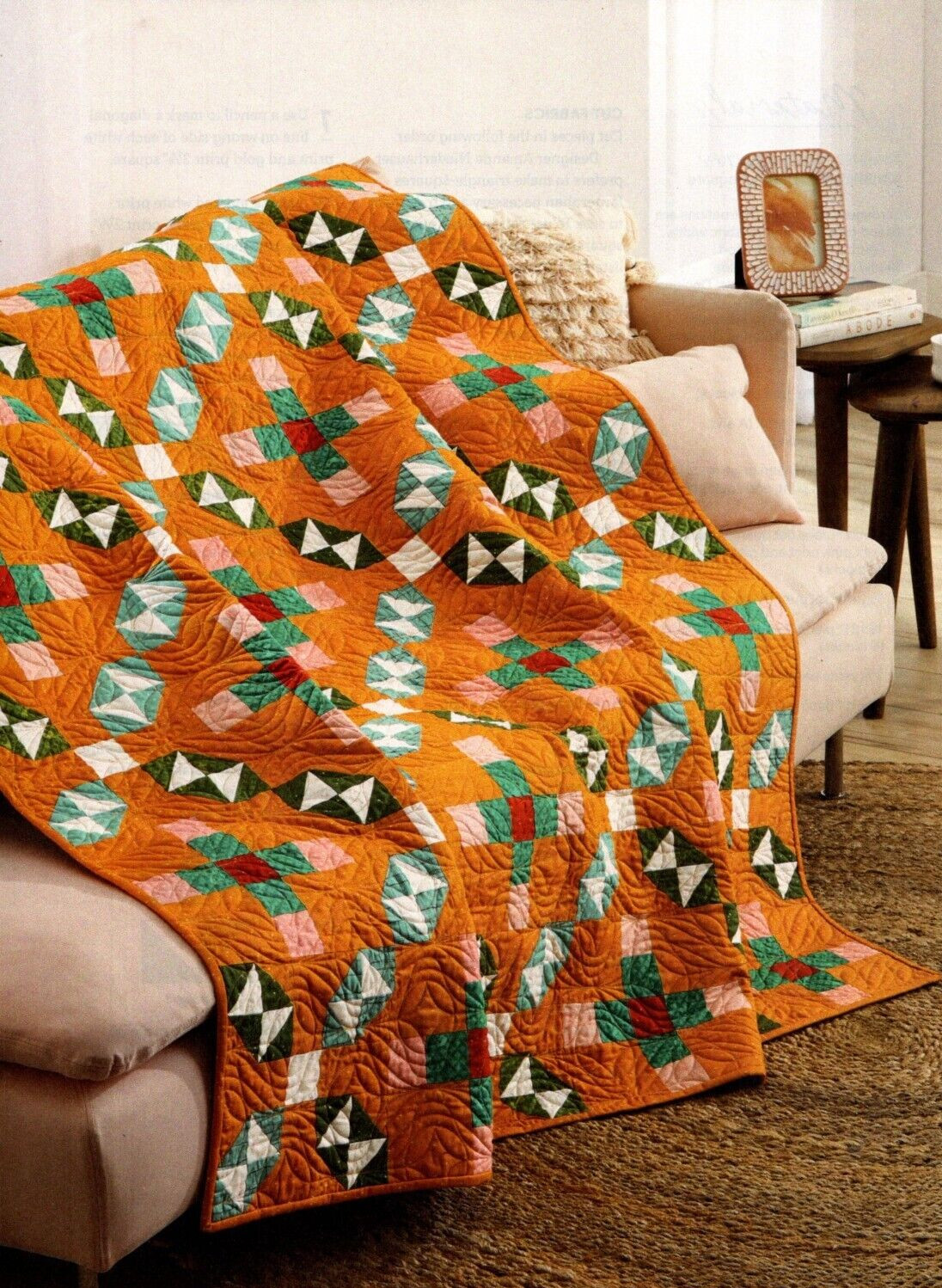 Criss Cross Quilt Pattern Pieced AN