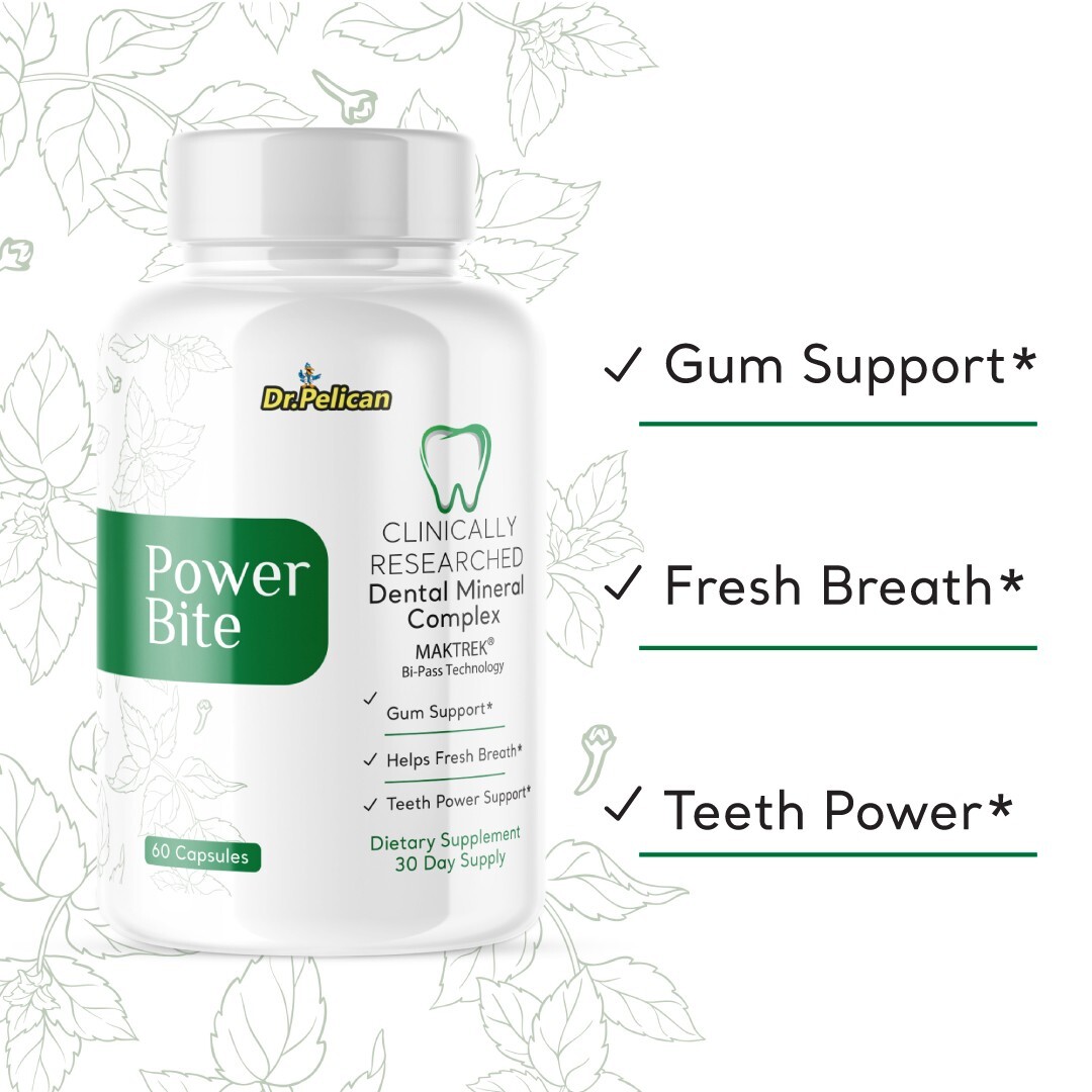 Power Bite-Teeth & Gum Support- 60 Capsules