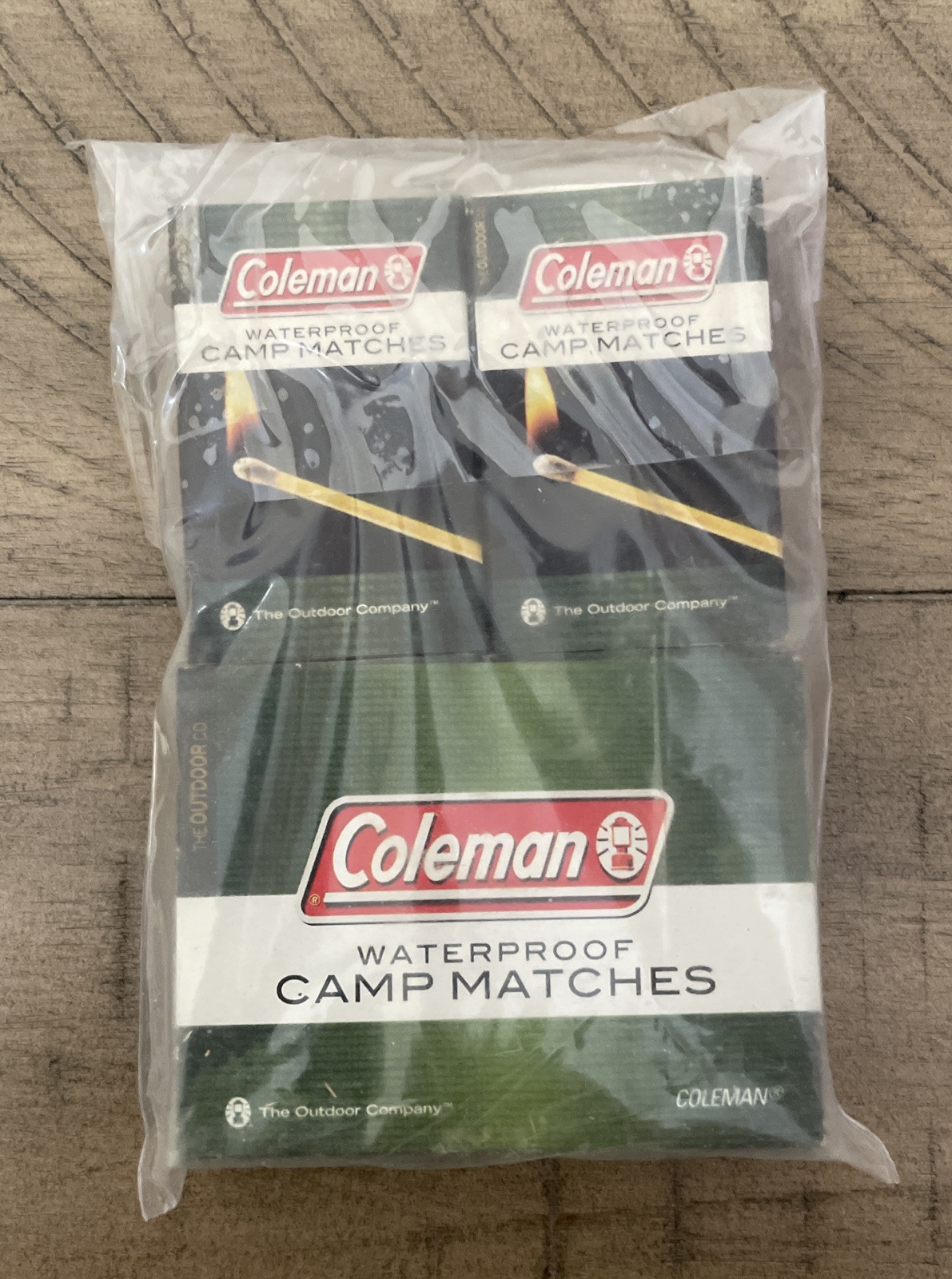Coleman Waterproof Camp Matches 40 Count 4-Pack (NEW)