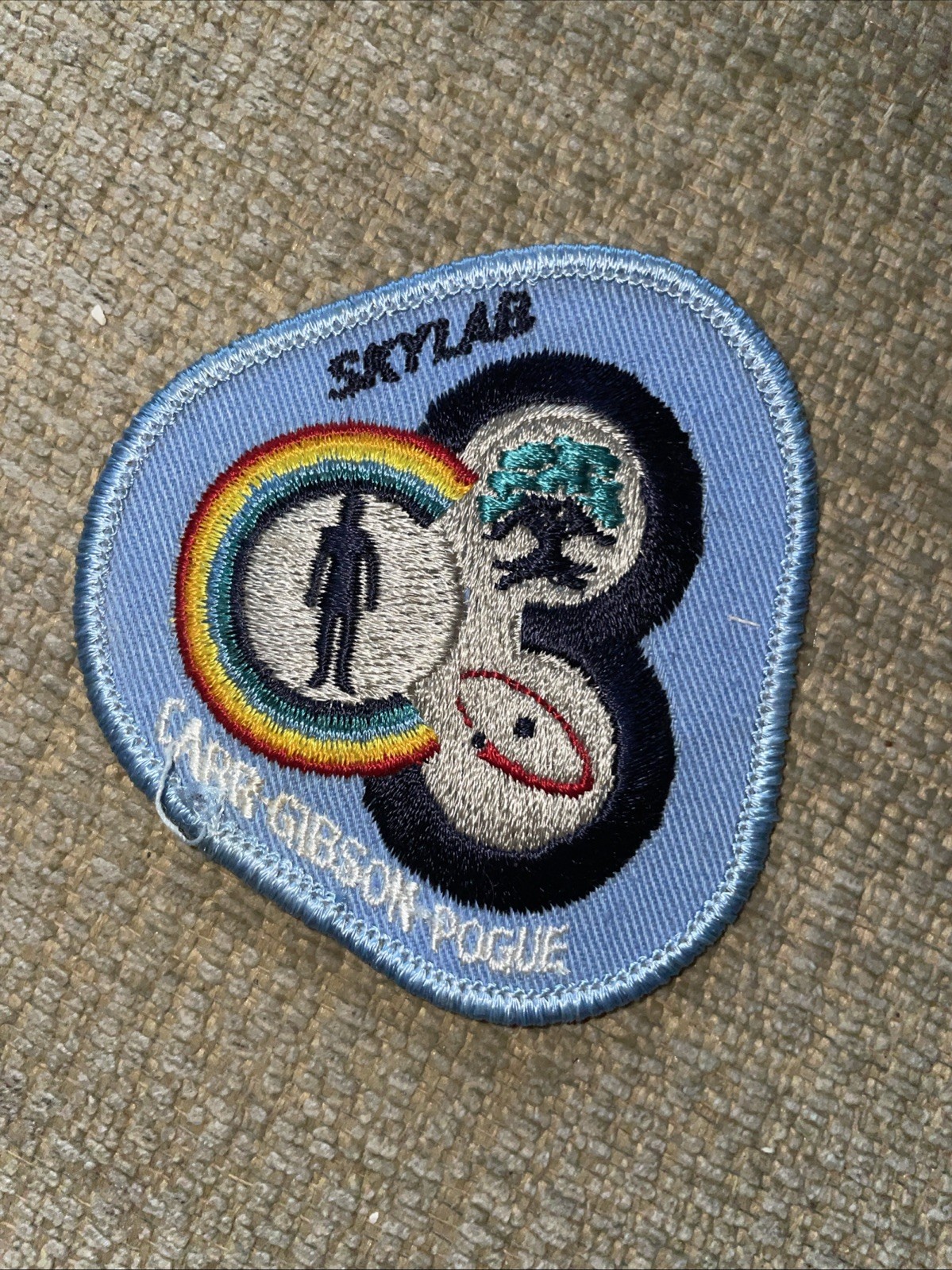 NASA Vintage Skylab 3 Mission Carr Gibson Pogue Space Mission Patch