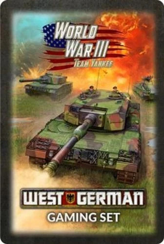 World War III Team Yankee: West German Gaming Set - Dice and Token Set