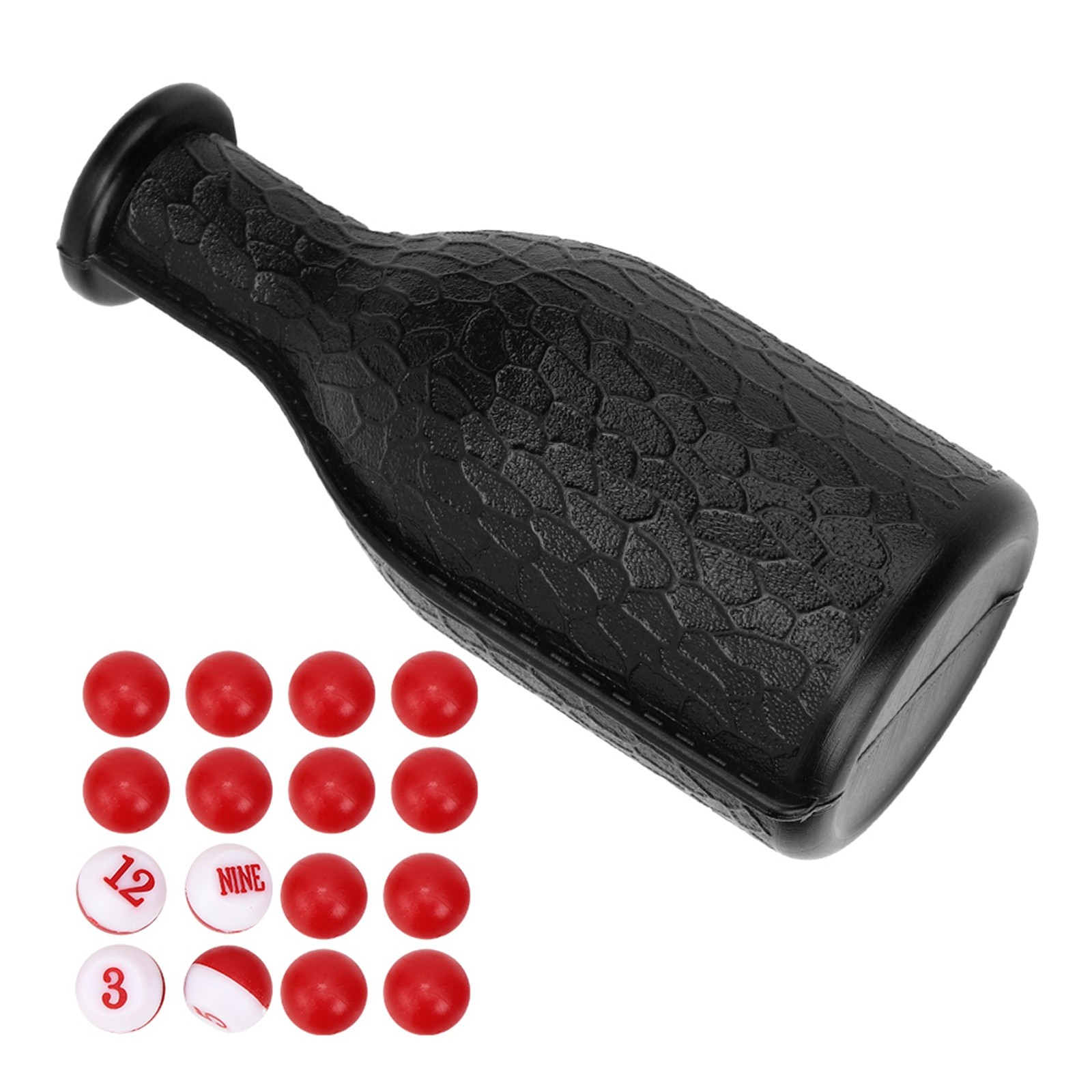 16 Numbered Tally Billiard Shaker Bottle Durable Rubber Home Entertainment For