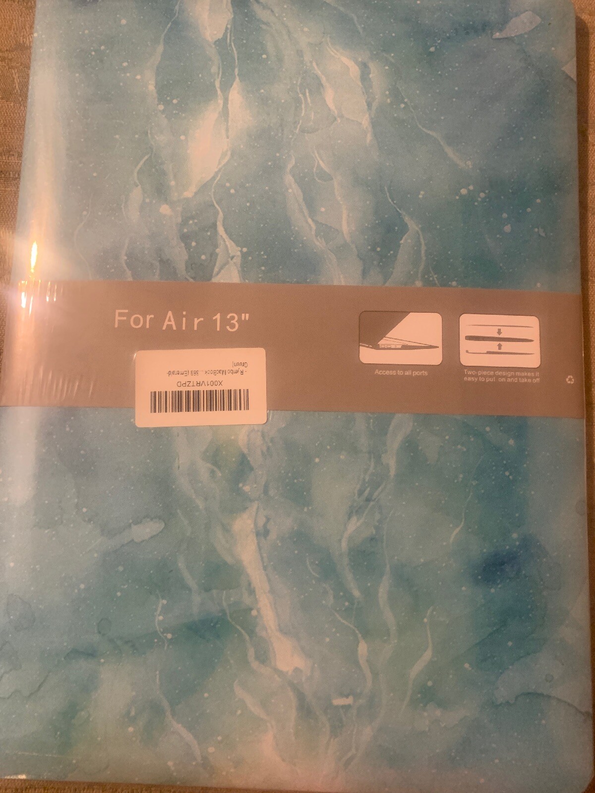 Emerald Green Case For Macbook Air 13” (New)