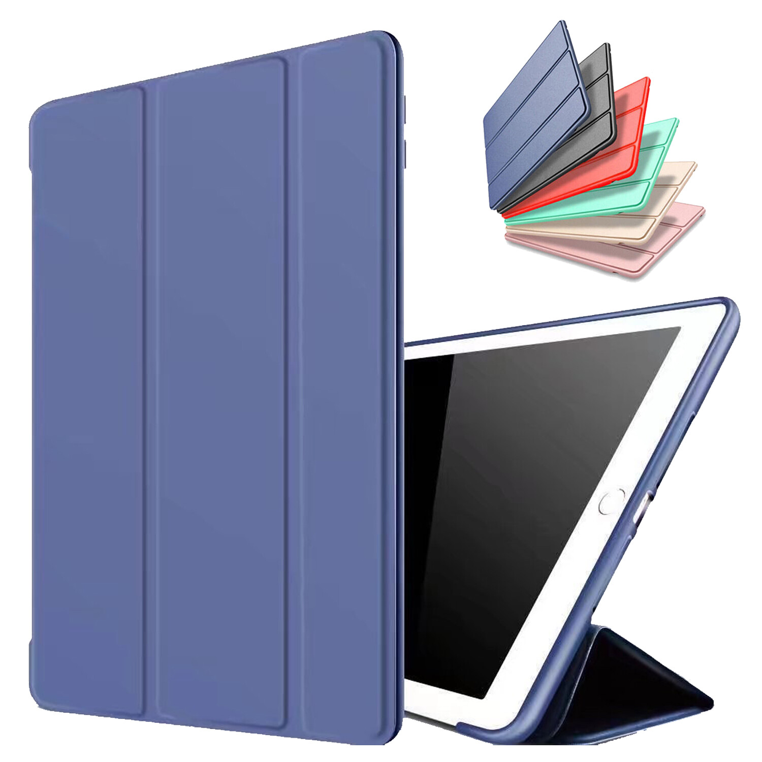 For iPad 5th 6th Generation 9.7" Air Case Flip Stand Cover Smart PU Leather Case
