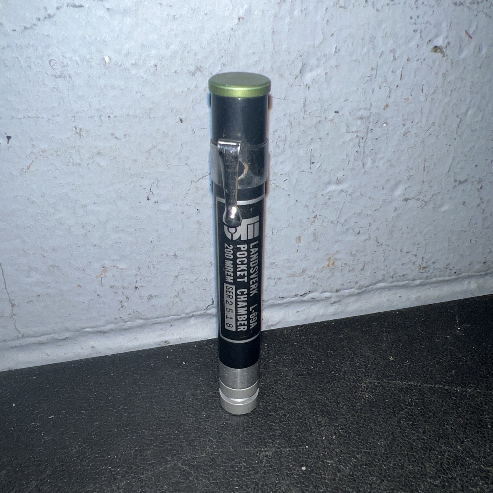 Landsverk Model L-69A Indirect Reading Pocket Chambers (1950s & 1960s)  200MREM
