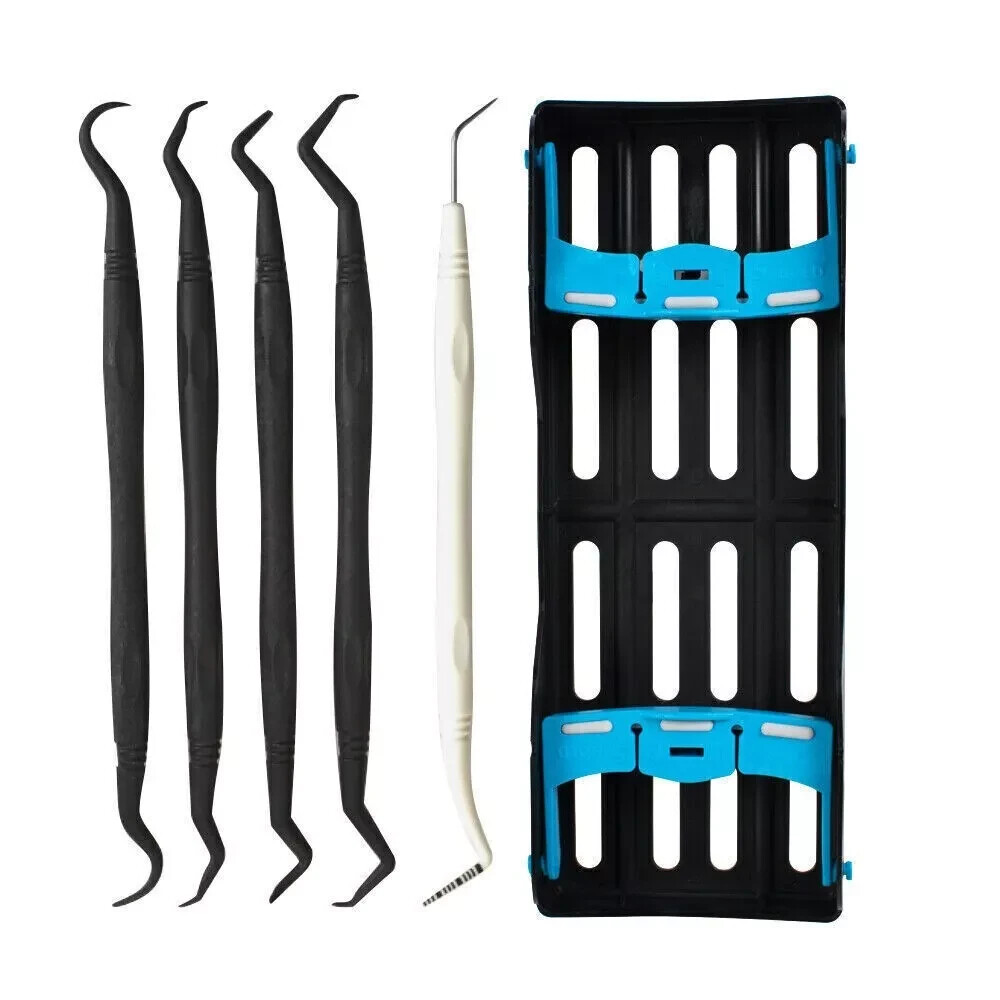 Dental Lab Autoclave Implant Scaler Curettes Cleaner Carbon Probe Fiber/Plastic