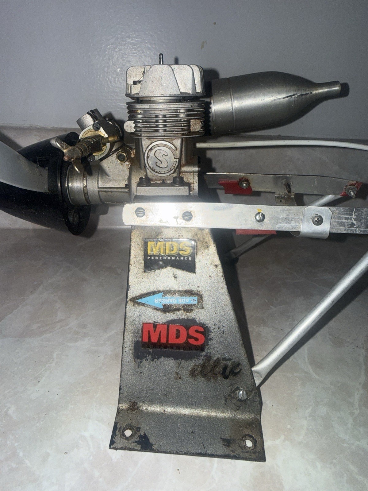 Super Tiger Vintage Nitro RC engine
