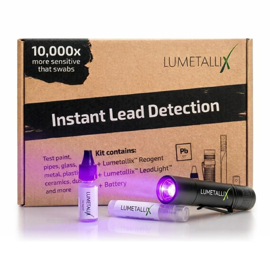 the Original Glowing Lead Test - Instant Lead Detection Lead Test Kit for Paint,