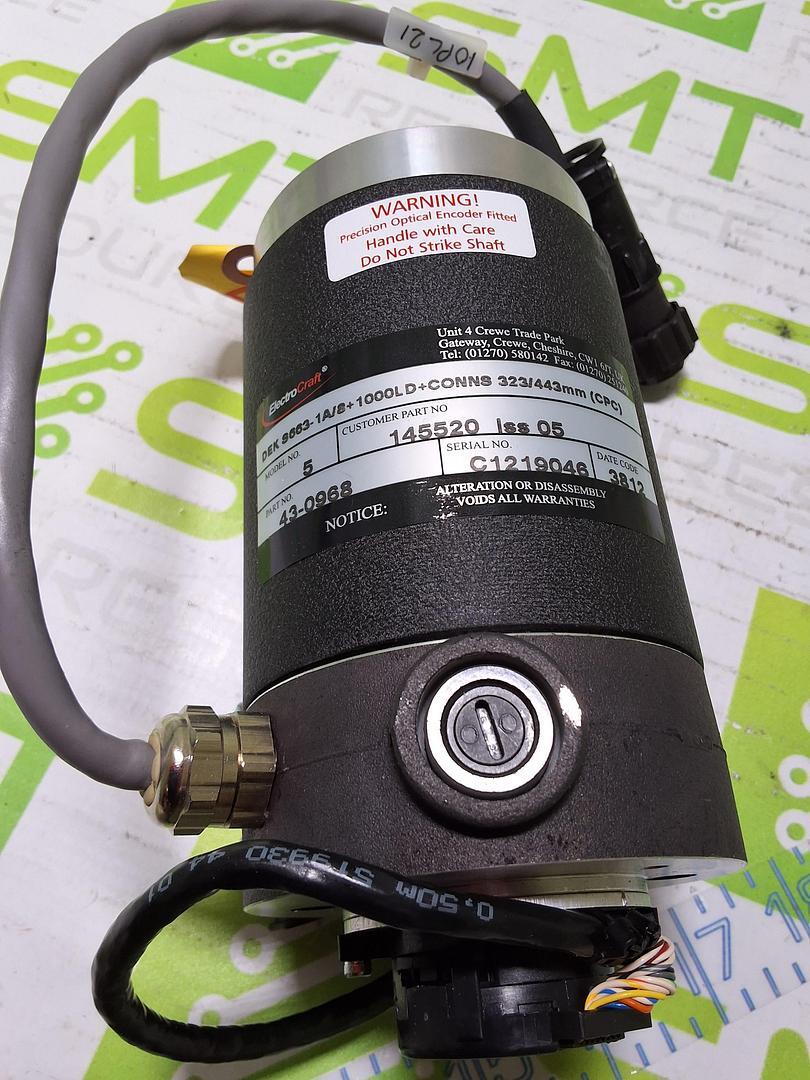 ELECTROCRAFT 43-0968 MOTOR