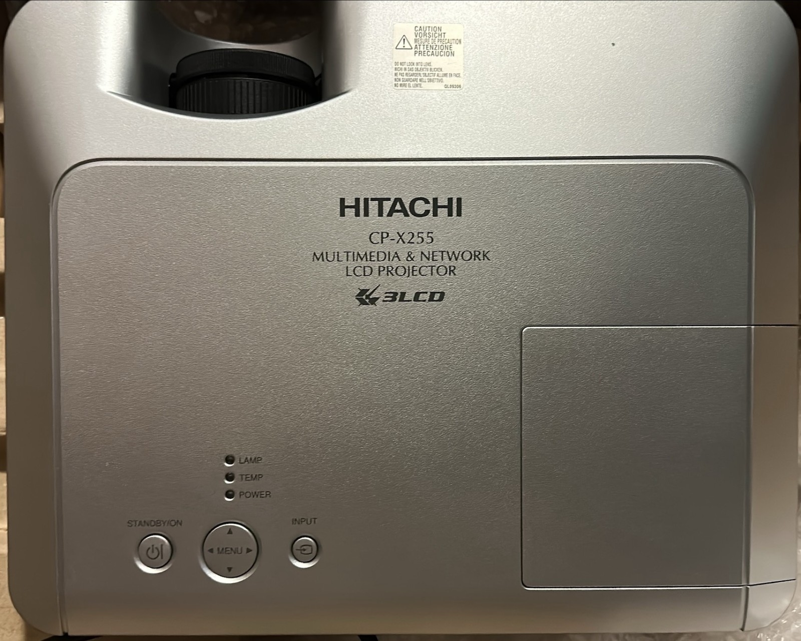 Hitachi Multimedia & Network LCD Projector Gray 2000 Lumens CP-X255