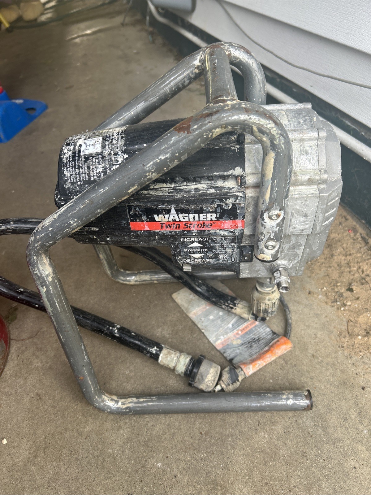 WAGNER TWIN STROKE PISTON PAINT PUMP 9140S