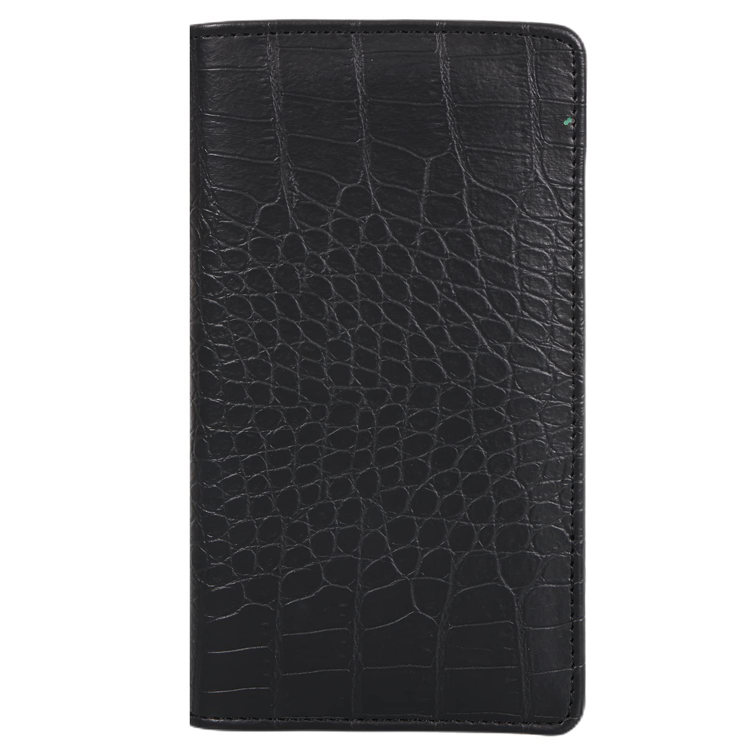 Checkbook Cover for Duplicate Checks for Men, RFID Blocking PU Leather Standa...