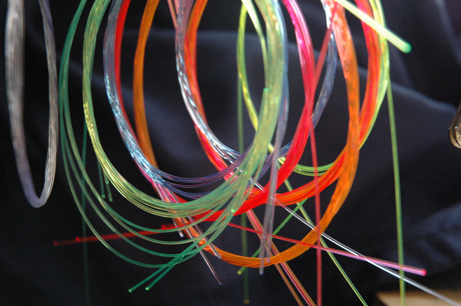FIBER OPTICS, .029" mm   Front Sight Pins .029"VIBRANT 3x4" Strands