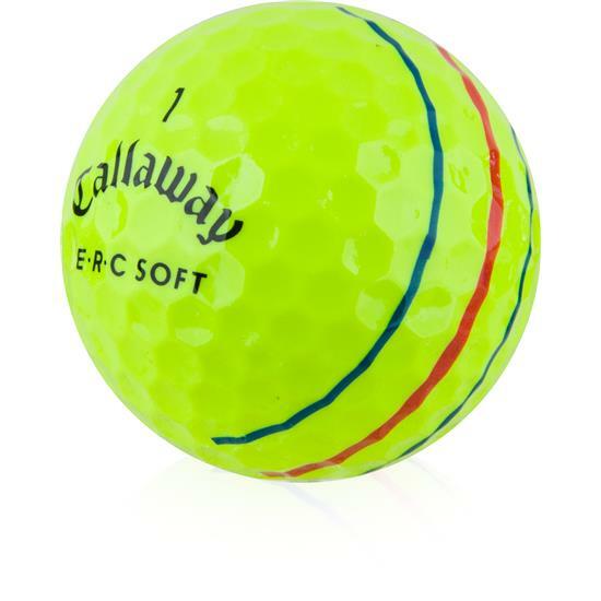 Callaway ERC Soft Yellow Triple Track AAA (3A) Used Golf Balls - 48 Pack