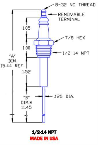 Flame Rod - D13092