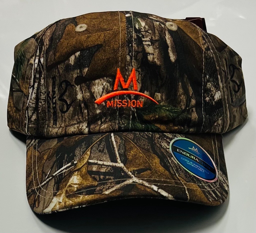 Mission EnduraCool Real Tree Adjustable Unisex Camouflage Baseball Hat 106016