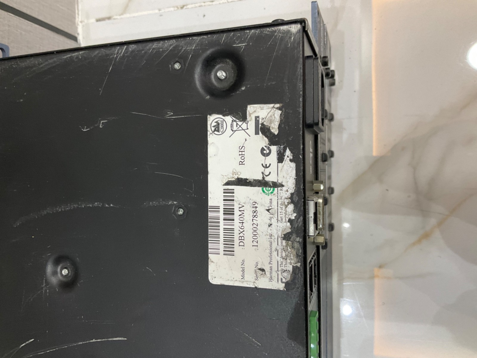 DBX ZONE PRO 640M DIGITAL ZONE PROCESSOR DBX640MV
