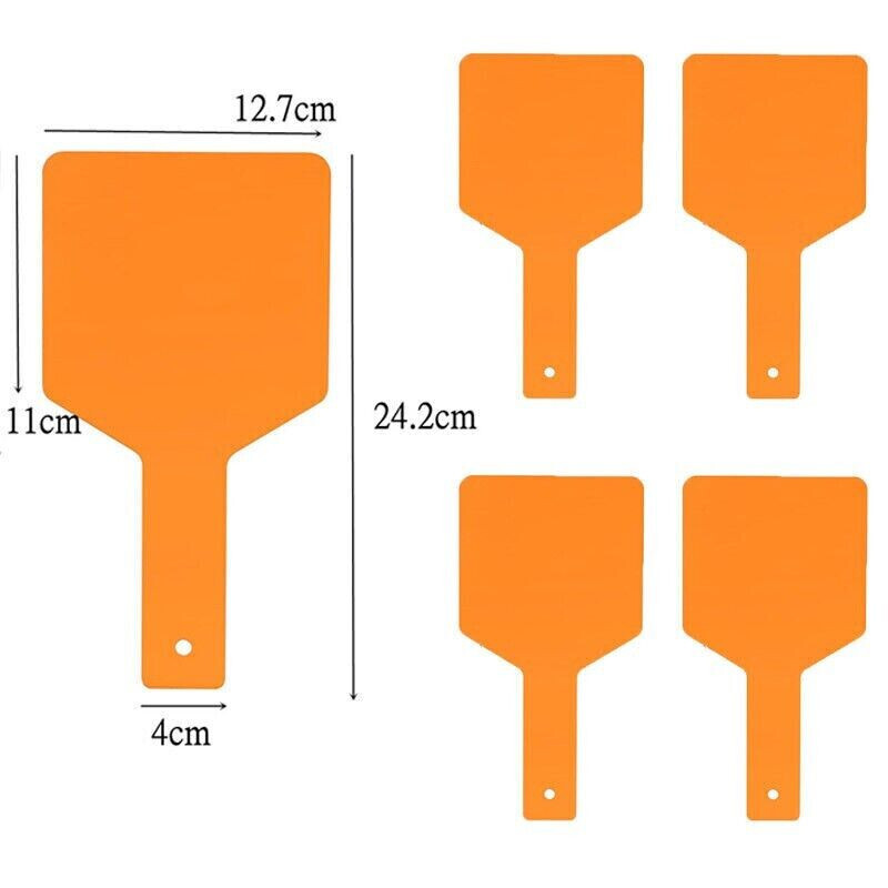 Dental Protective Curing Shield Hand-Held Visible Light Filter Paddle Orange Kit