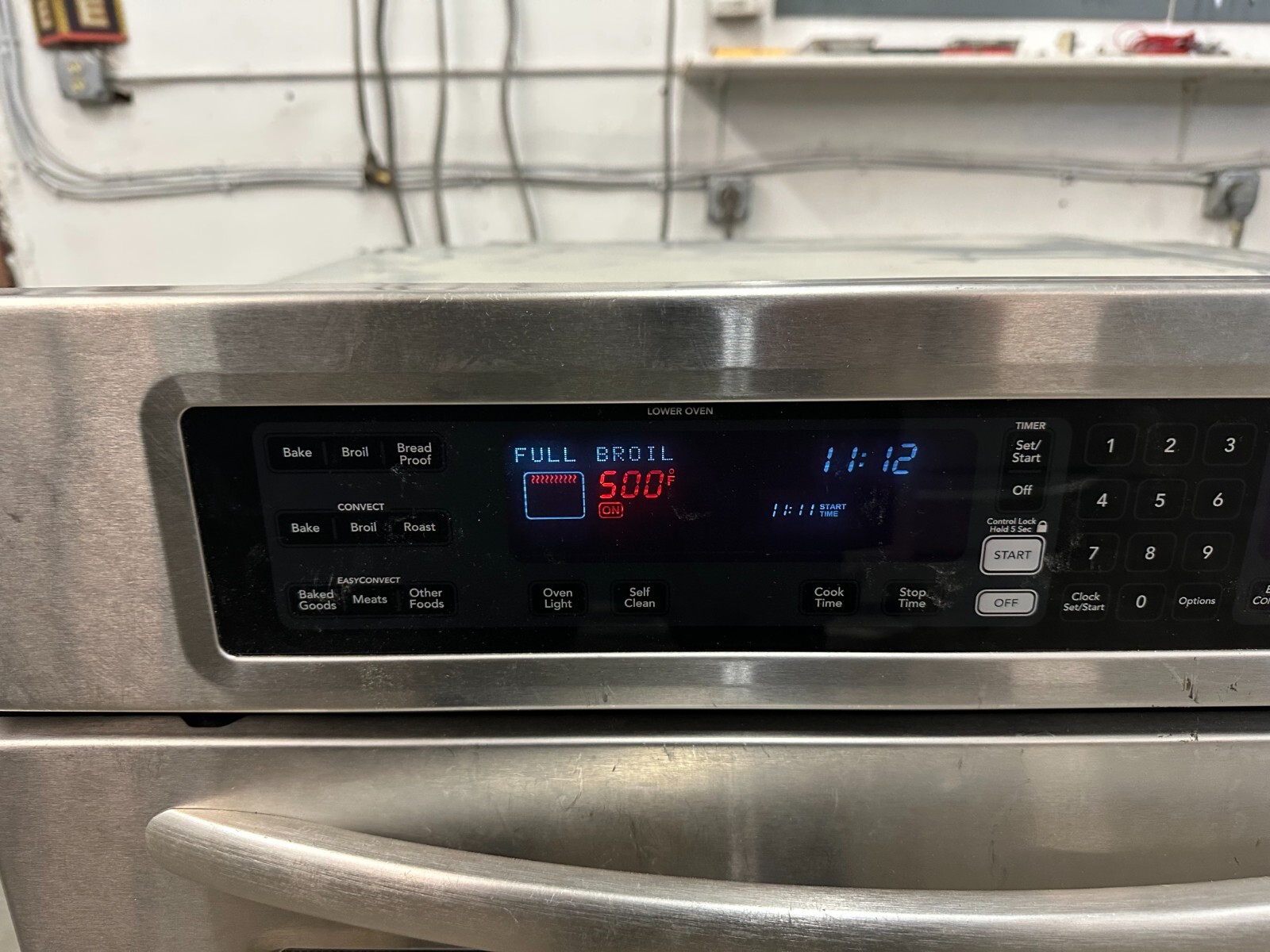 Genuine KITCHENAID Oven Micro, Control Board # W10120228