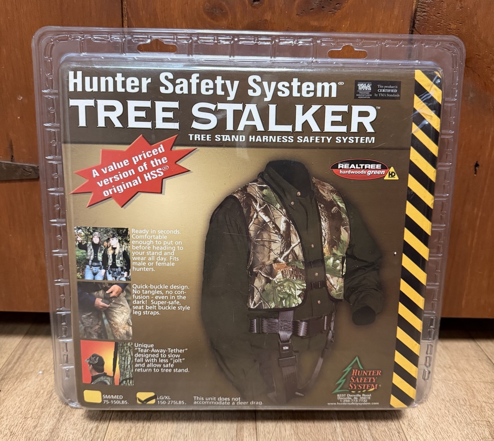 Hunter Safety System HSS-7 Treestalker Lg/XL Safety Harness BRAND NEW