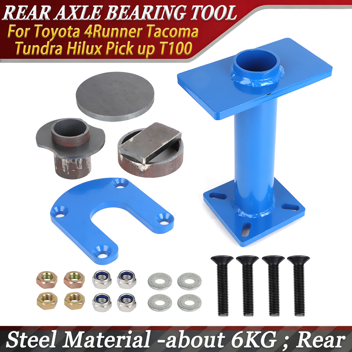 Rear Axle Bearing & Tone Ring Tool Fit Toyota 4Runner 84-02 Tundra 00-06 Tacoma