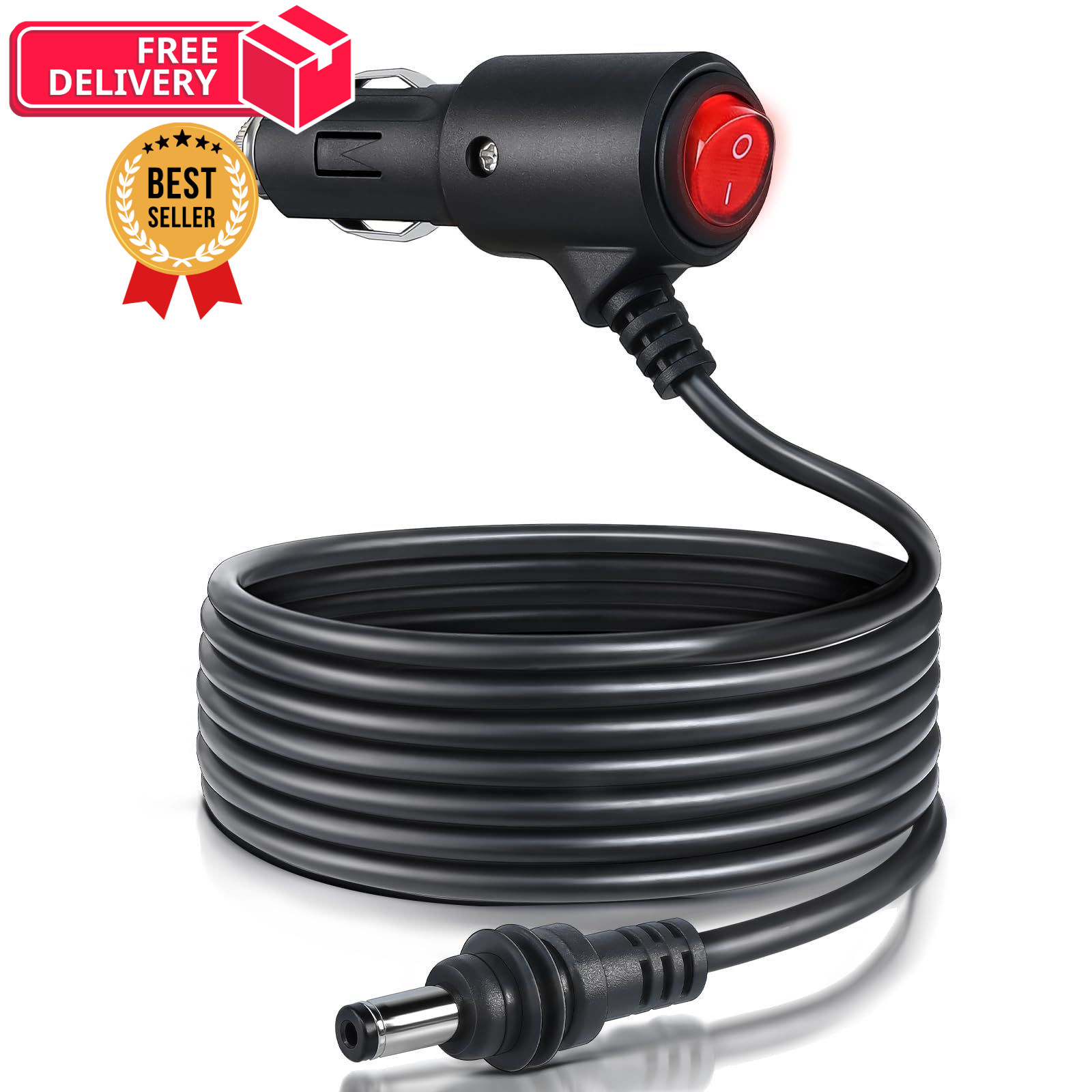 acegoo for Starlink Mini Power Cable 3M/10FT to Cigarette Lighter CL DC
